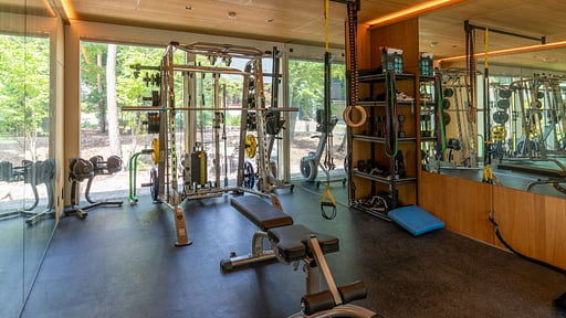 Base 47 Hakuba Fitnessraum