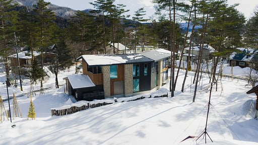 Base 47 Hakuba Drohnen-Bilder