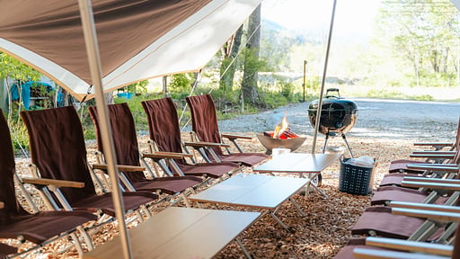 Bubu Chalet BBQ-Ausrüstung