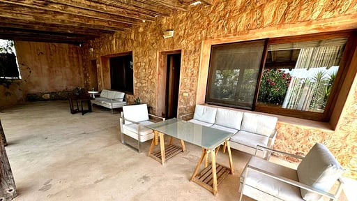 Can Calyssa Terrasse/Veranda