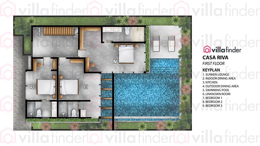 Casa Riva Floor plan