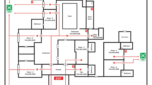 Ceylo Villa Floor plan