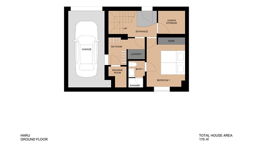 Chalet Haru Plan