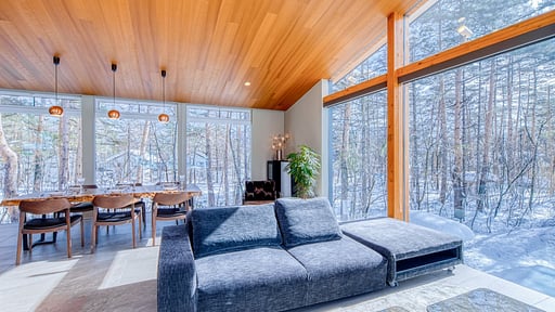 Chalet Jade A Wohnbereich