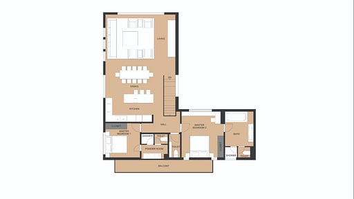 Chalet KOI Floor plan