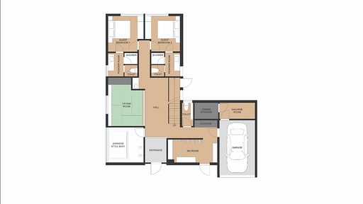 Chalet KOI Floor plan
