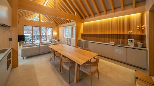 Chalet Lulu Zona de comedor