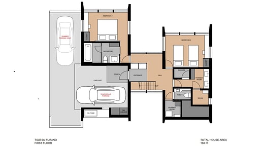 Chalet TsuTsu Furano Floor plan