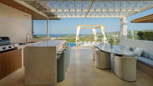 Cohiba Sea View Villa 8 BBQ equipment