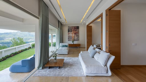Cohiba Sea View Villa 8 Living room