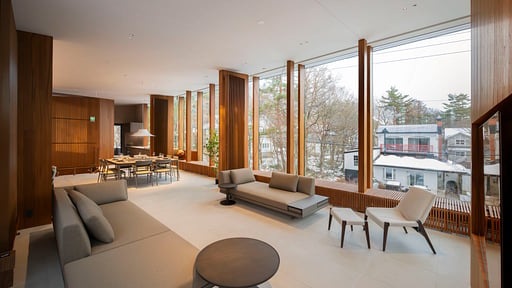 D+ Chalet Wohnbereich