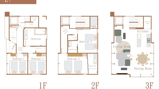 E+ Chalet Floor plan