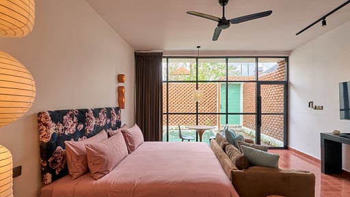 Eden Villa Ubud - Junior Suite Slaapkamer 
