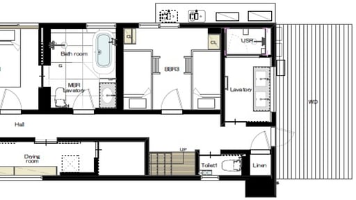 Everglow Chalet Floor plan