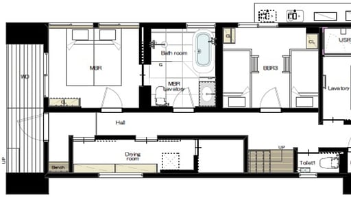Everglow Chalet Floor plan