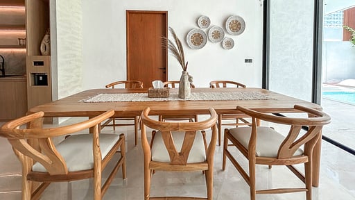 Fenta Villa Dining area