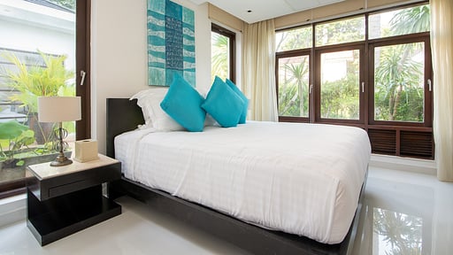 Frangipani Pool Villa Camera da letto 2