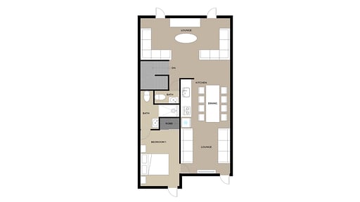 Gondola Chalet 4 Floor plan
