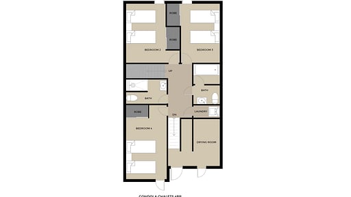Gondola Chalet 4 Floor plan