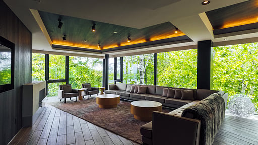 Haven Niseko Four Bedroom Penthouse Residence Wohnbereich