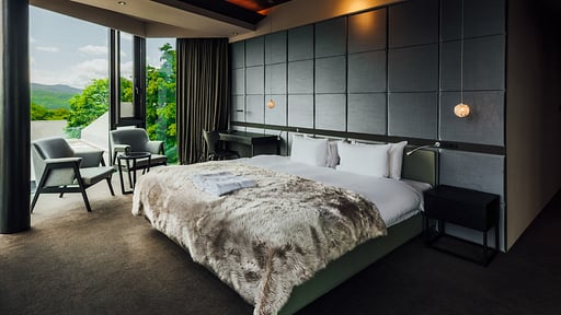 Haven Niseko Four Bedroom Penthouse Residence Schlafzimmer 1