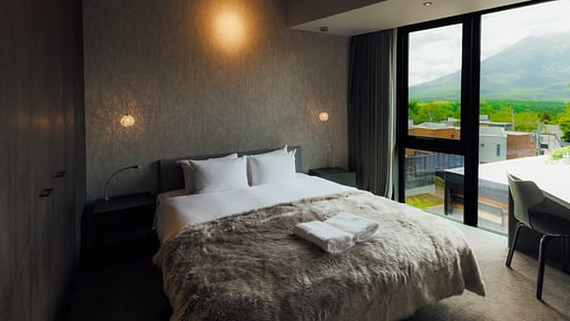 Haven Niseko Four Bedroom Penthouse Residence Schlafzimmer 2