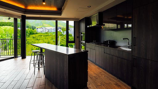 Haven Niseko Two Bedroom Suite Küche