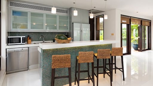 Heliconia Pool Villa Kitchen