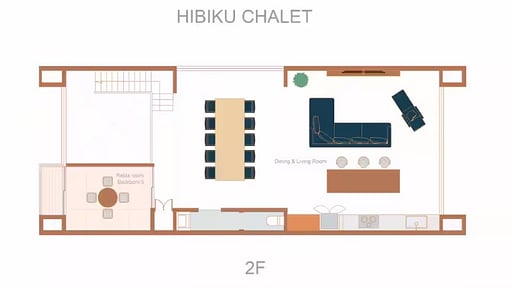 Hibiku Chalet Floor plan