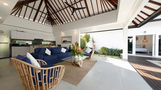 Hiburan Villas Woonkamer 2