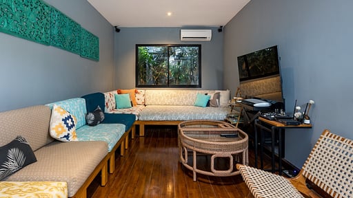 Iluka Villa Media room