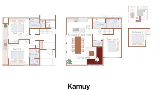 Kamuy Chalet Floor plan