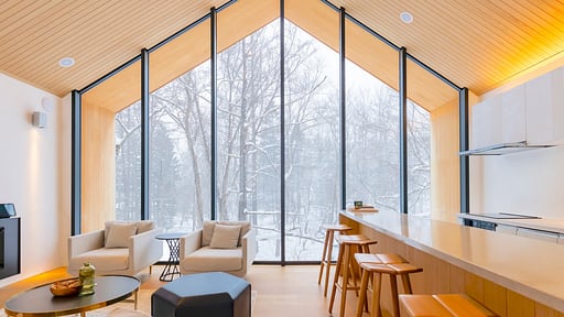 Kouzan Woods Chalet Living room