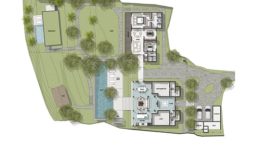 Le Kawan Villa Floor plan