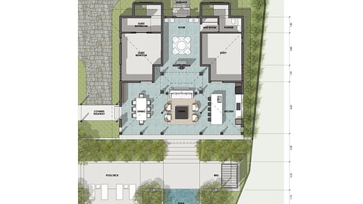 Le Kawan Villa Floor plan