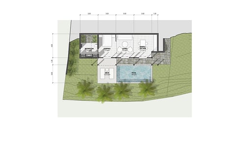 Le Kawan Villa Floor plan