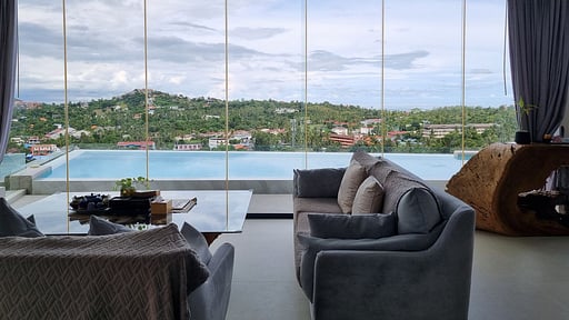 Magic Honeymoon Villa Living room