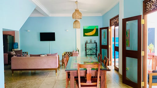 Mawbima Villa Hikkaduwa Dining area