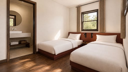 Mountain Eave Chalet Slaapkamer 3