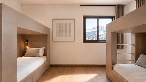 Mountain Eave Chalet Slaapkamer 2