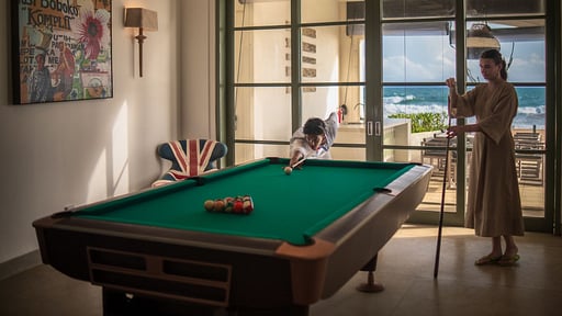 Myla Beach Villa Billiard
