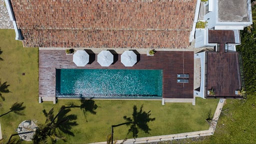 Myla Beach Villa Drone pictures