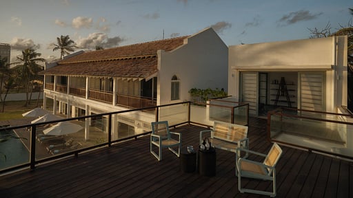 Myla Beach Villa Terrace/Veranda