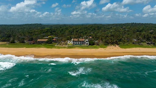 Myla Beach Villa Drone pictures