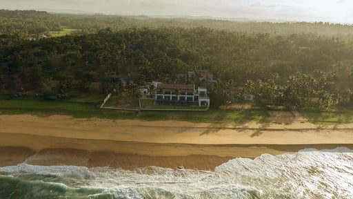 Myla Beach Villa Drone pictures