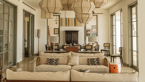 Myla Beach Villa Living room