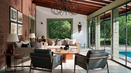 Neem Tree House Living room 1