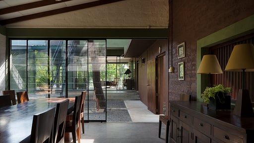 Neem Tree House Dining area