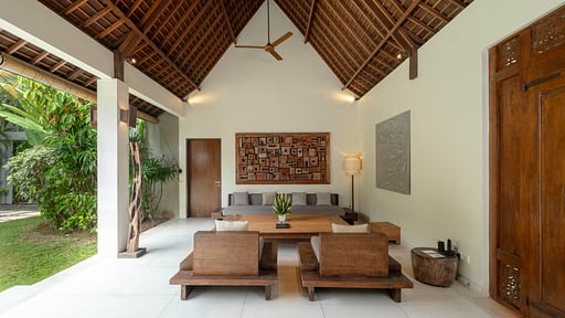 Nyaman Villa 8 Ruang tamu