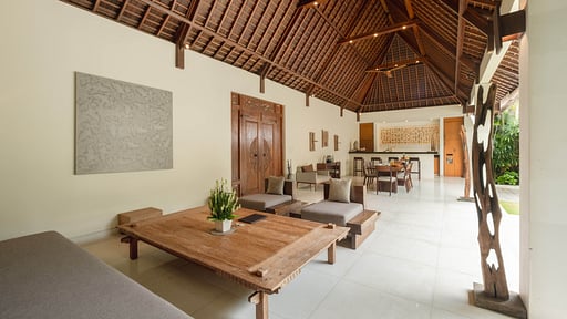 Nyaman Villa 8 Ruang tamu